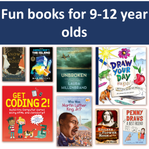 fun books for 9-12y