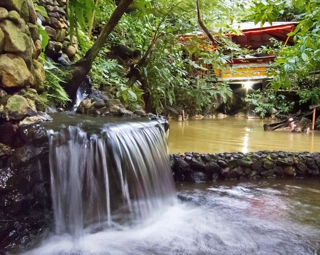 Visiting Wotten Waven Hot Springs Dominica