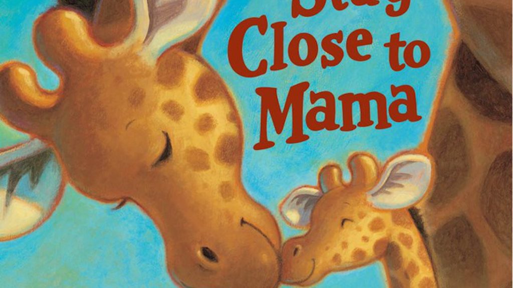 stay close to mama giraffes
