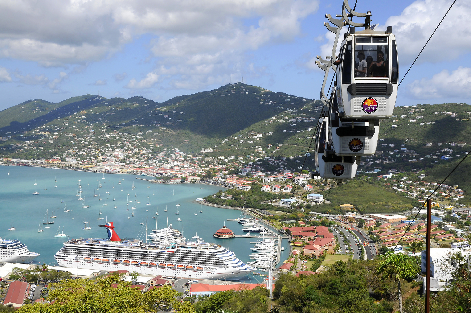 skyride paradise point st thomas