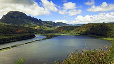 Menehune Fishpond Overlook kauai