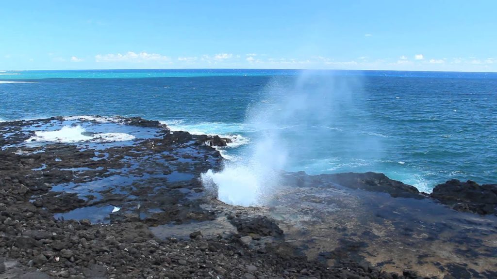 Spouting Horn Blowhole kauai