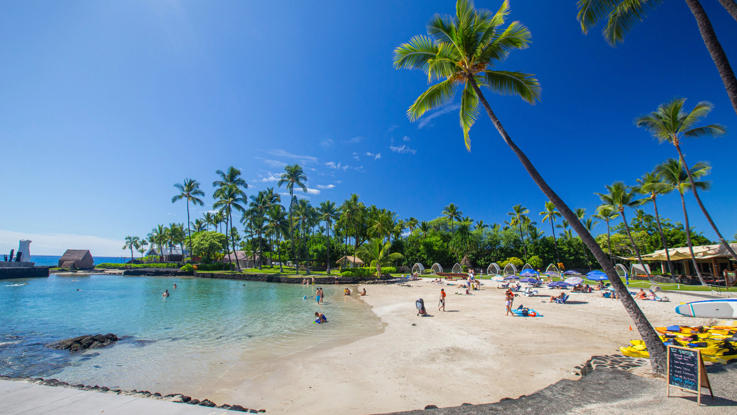 Snorkeling Kamakahonu Beach with Kids  A Safe and Easy Kona Spot for Families