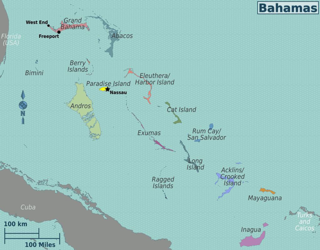Bahamas_regions_map
