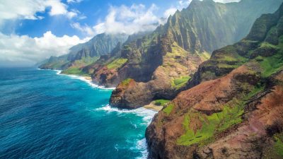 aerial kauai