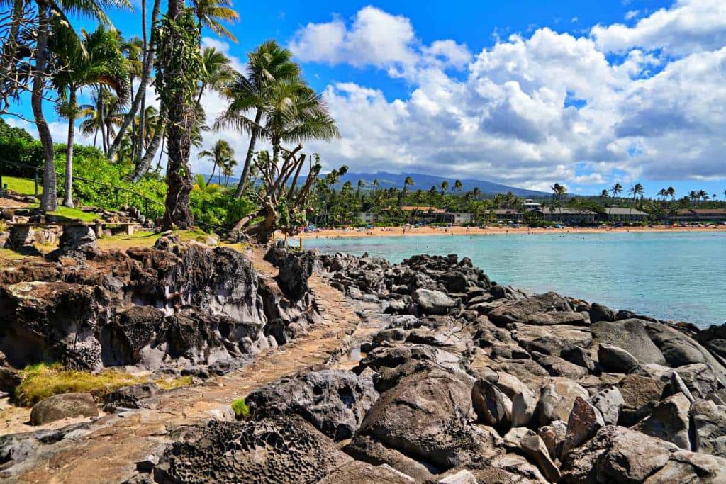 napili-beach-trail maui