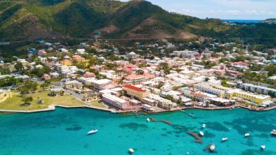 aerial christiansted st croix