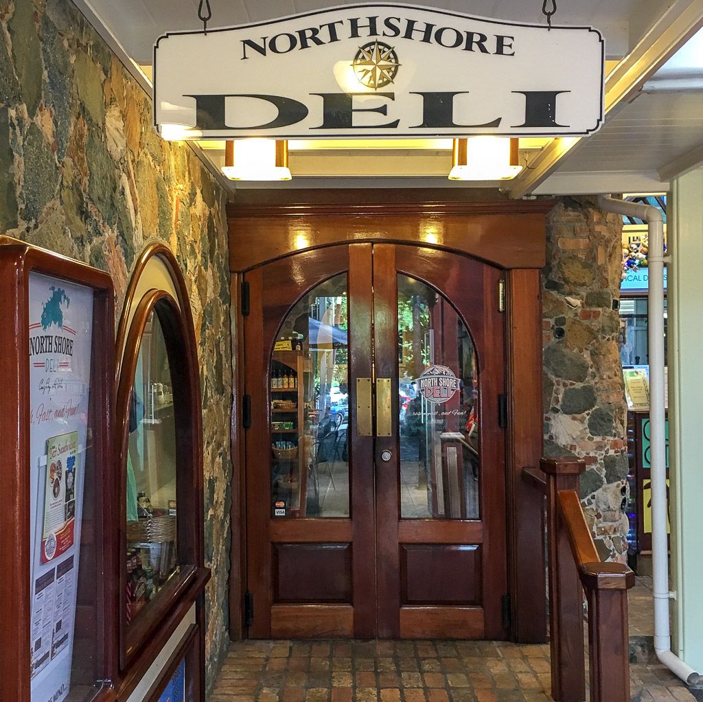 north shore deli st john