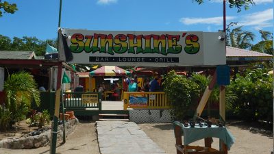 sunshine beach bar nevis