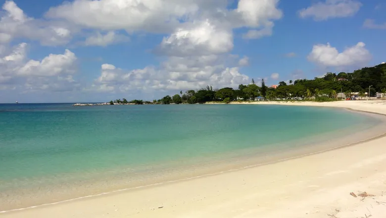 Dump-up beach Jamaica