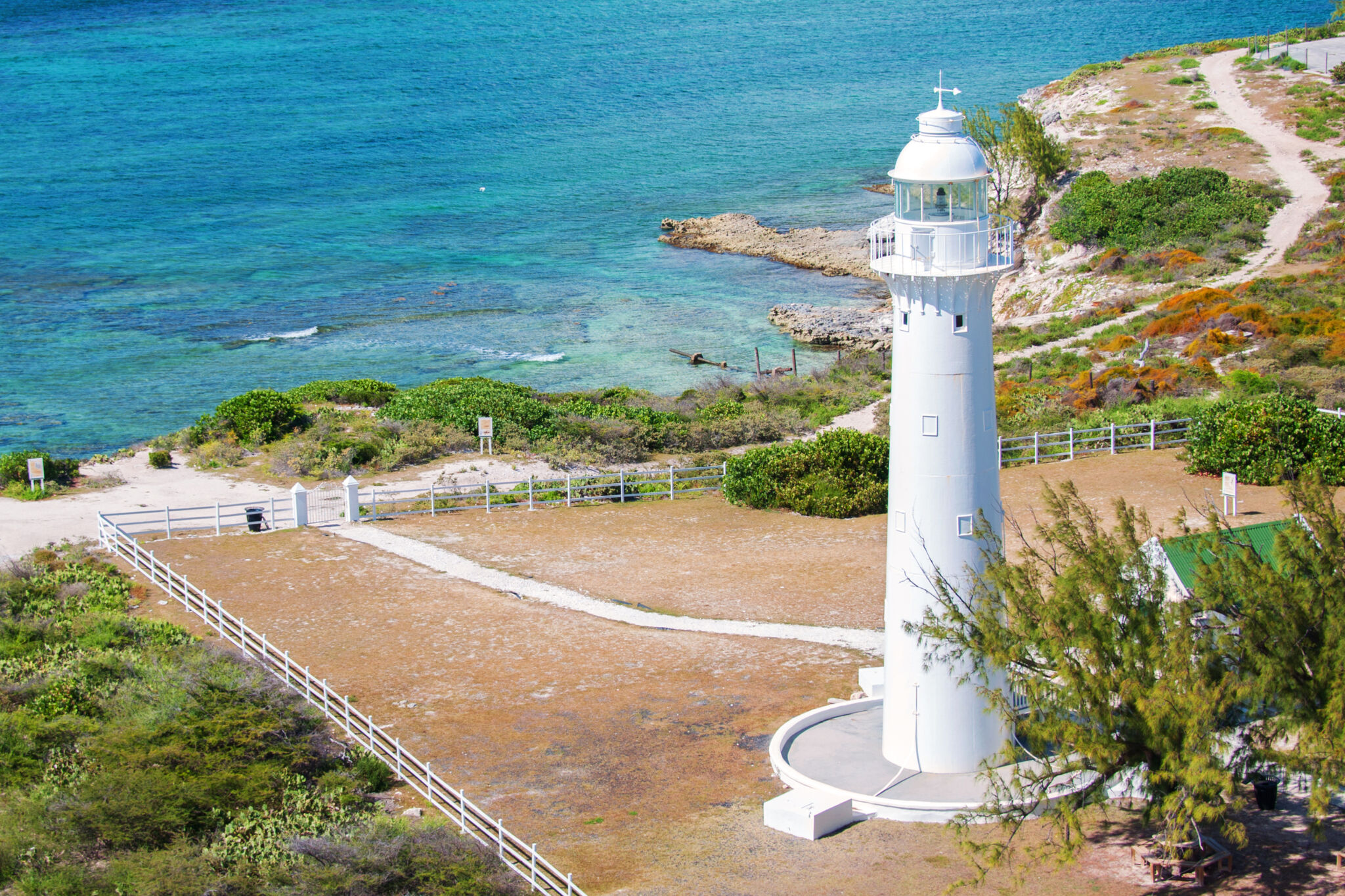 Grand Turk Lighthouse Turks and Caicos