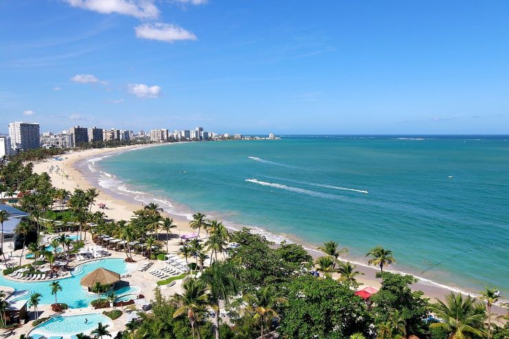 Isla Verde beach