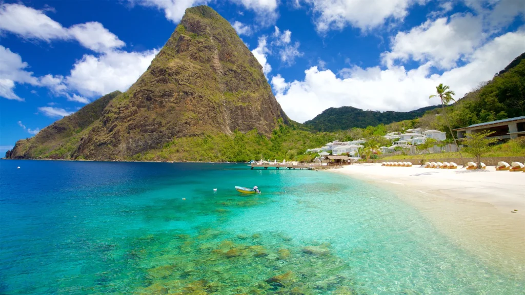 Jalousie beach St. Lucia