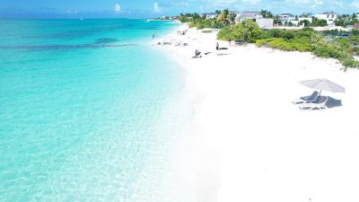 Leeward beach Turks and Caicos