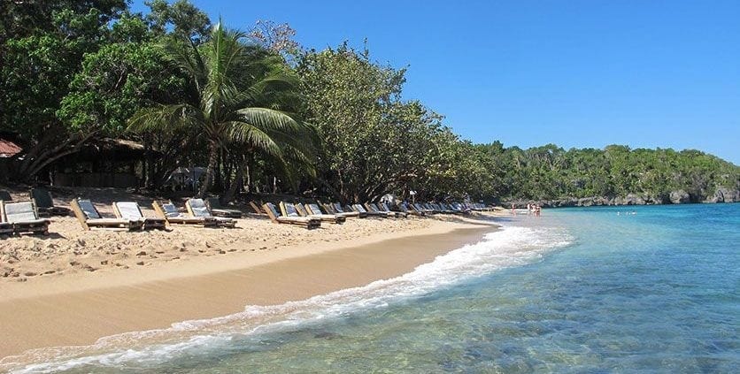 Reggae beach jamaica