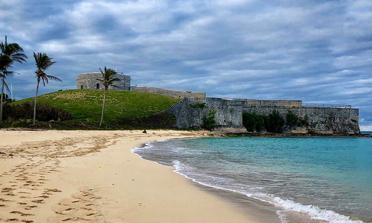 St Catherines beach Bermuda