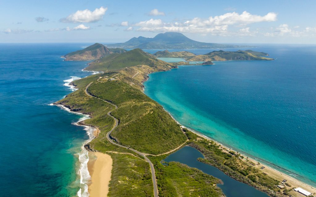 st kitts and nevis aerial