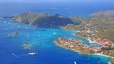 st barts aerial