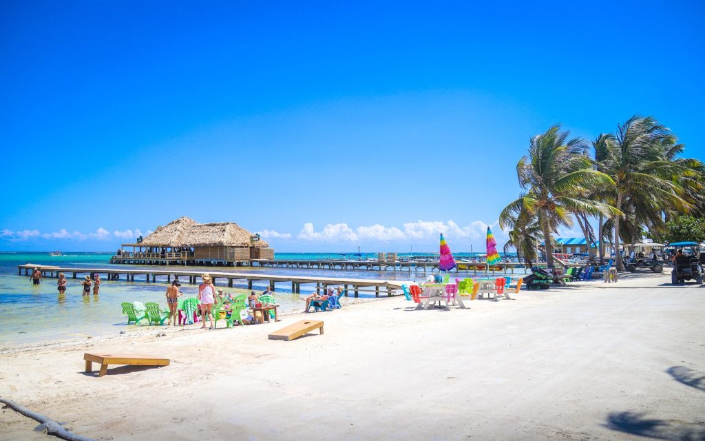 boca del rio beach ambergris caye belize