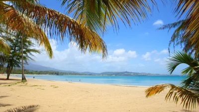 family beaches Luquillo-Beach puerto rico