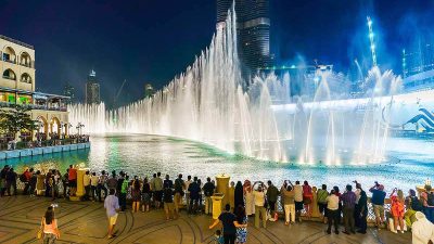 fountain show dubai