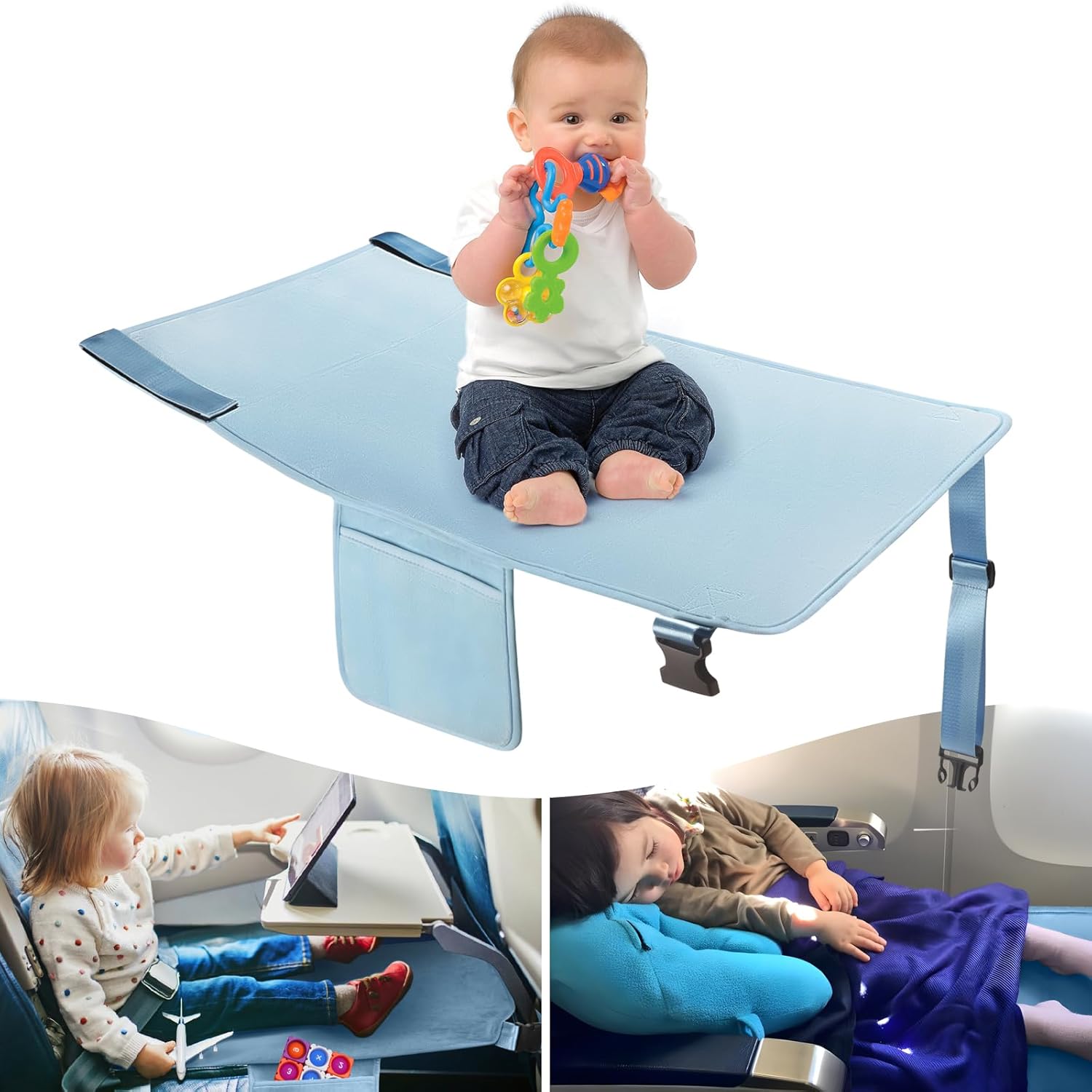 Best Airplane Foot Pillows and Leg Rests for Comfortable Kids Travel