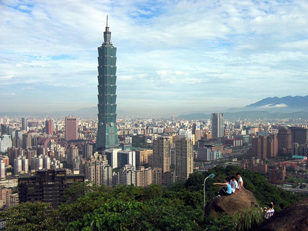 Taipei city view