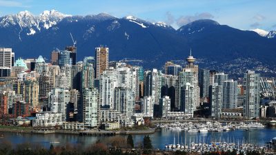 Vancouver city skyline