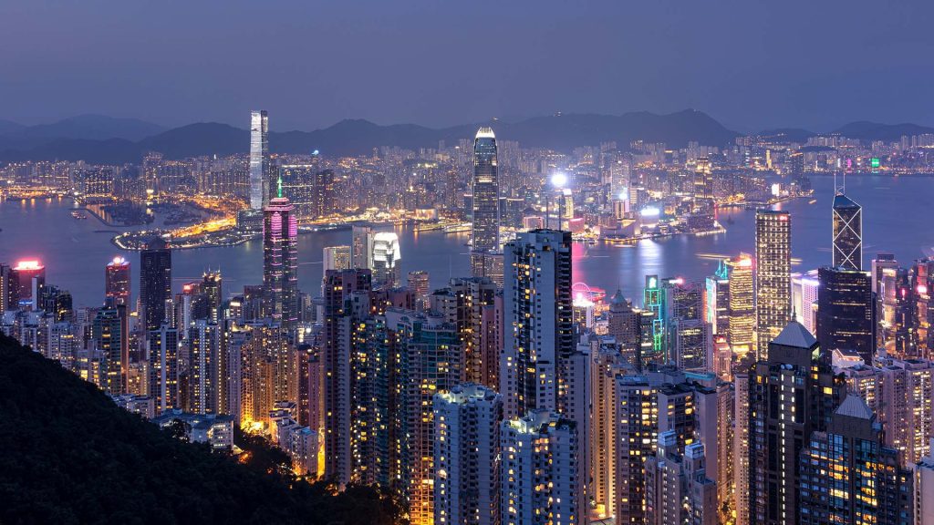 hong kong view