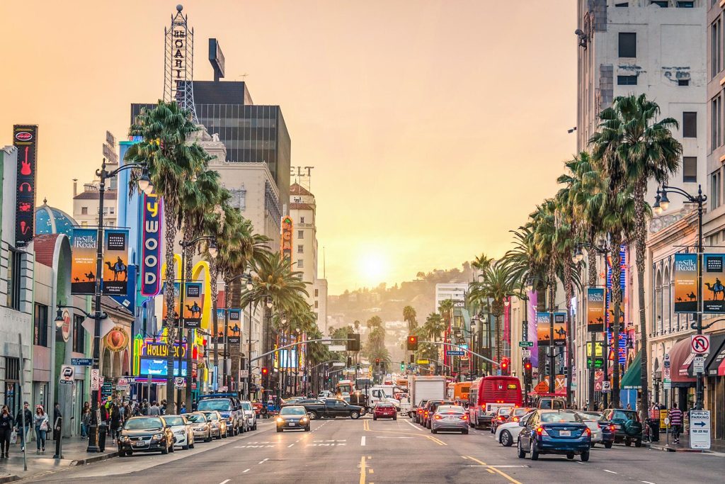 los angeles street view