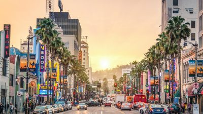 los angeles street view