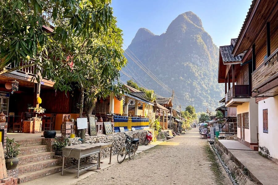 luang-prabang mountain view