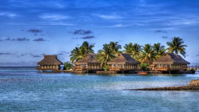 maldives beach huts 2