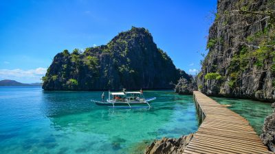 getting around with kids palawan