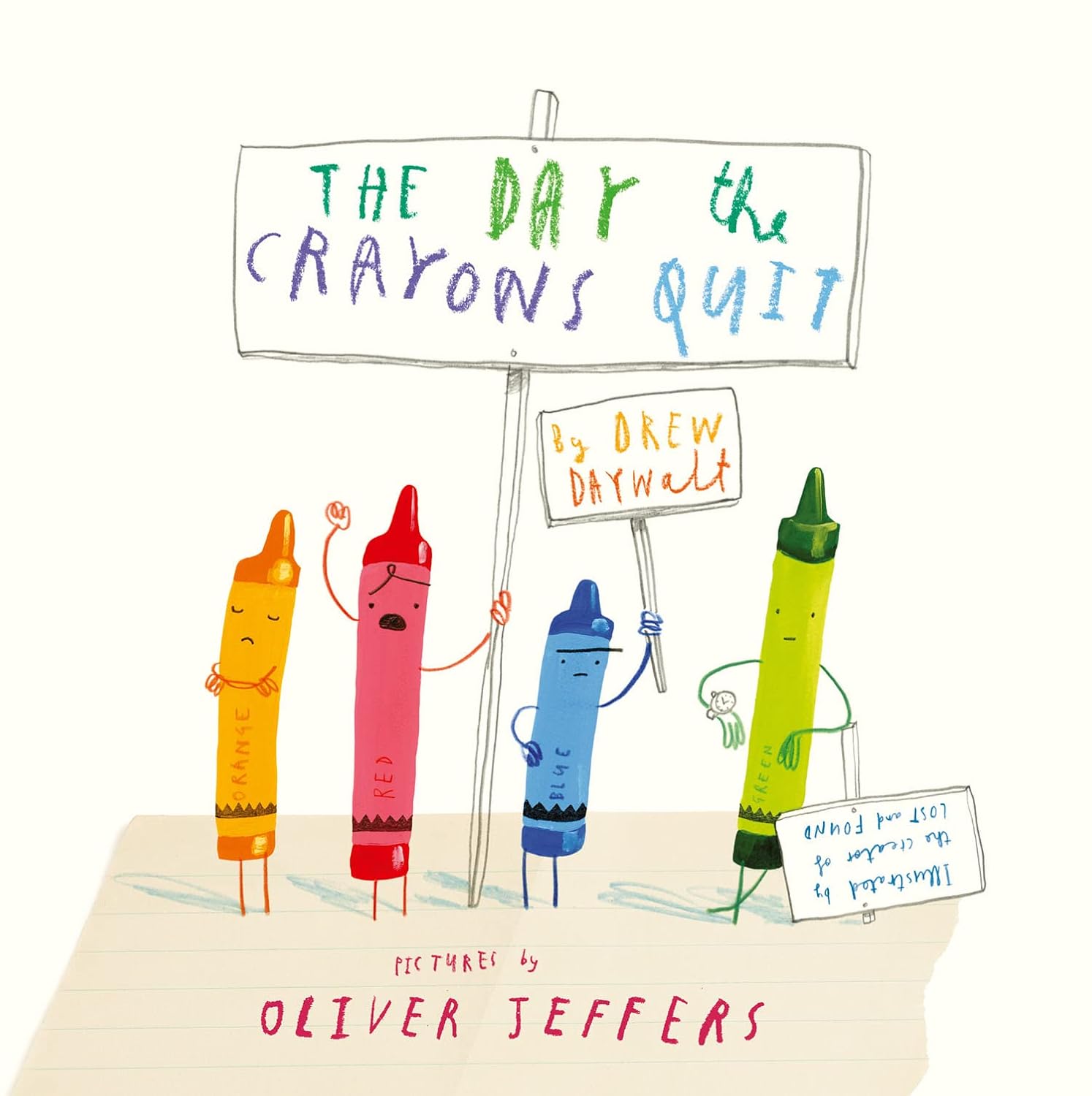 The Day the Crayons Quit book cover