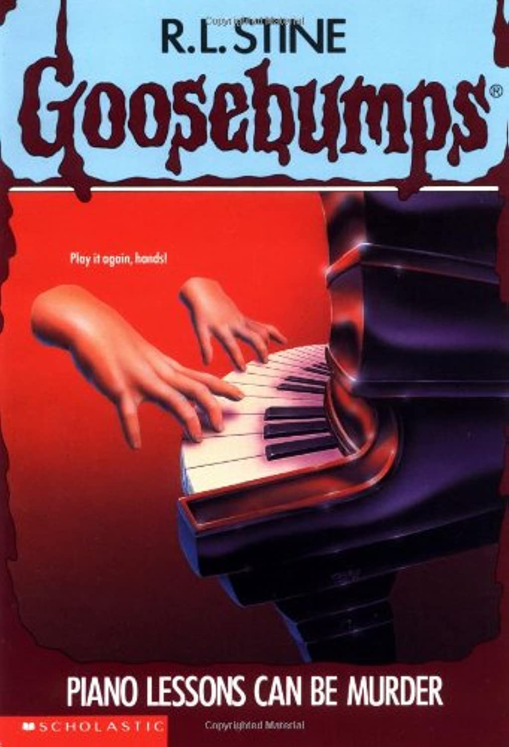 Piano Lessons Can Be Murder by R.L. Stine