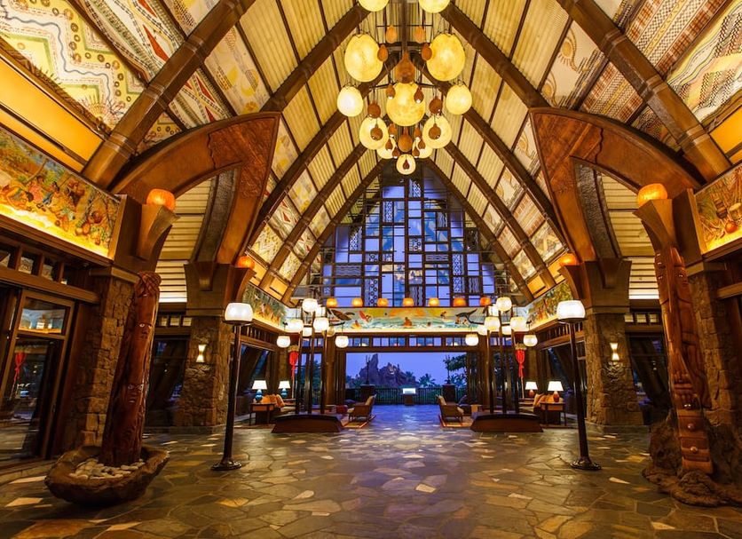 Aulani A Disney Resort and Spa Oahu lobby