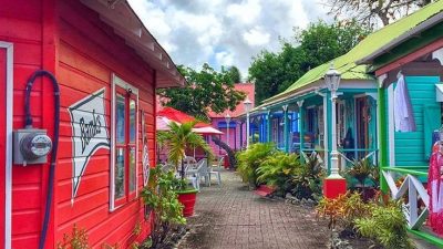 Mystery Morning: Can you tell us where these beautifully painted chattel houses are located in Barbados?