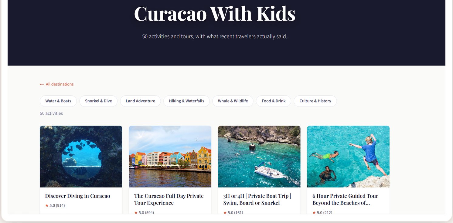 Things To Do family activity guide