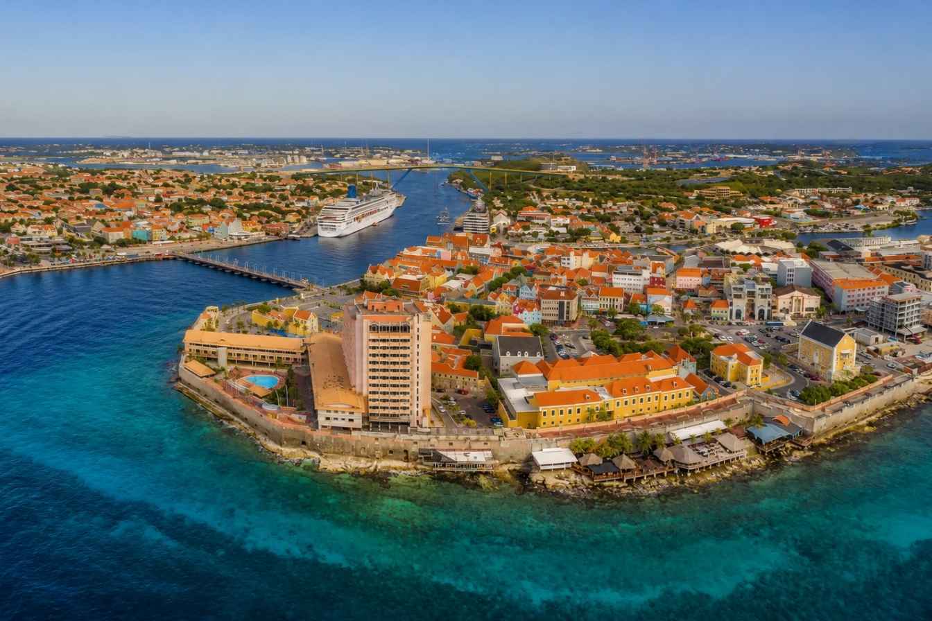 Curacao's coastline