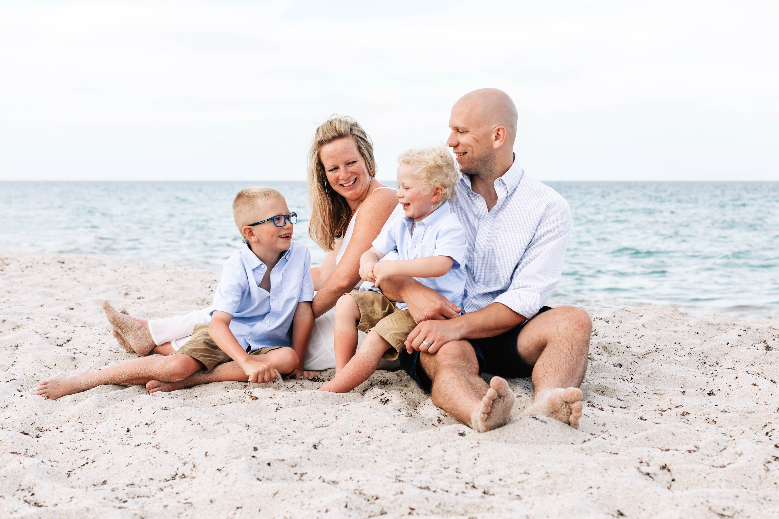 Fort Lauderdale Family Vacation Beach Photography Session — Gozde Turgut  Delray Beach Lifestyle Photography