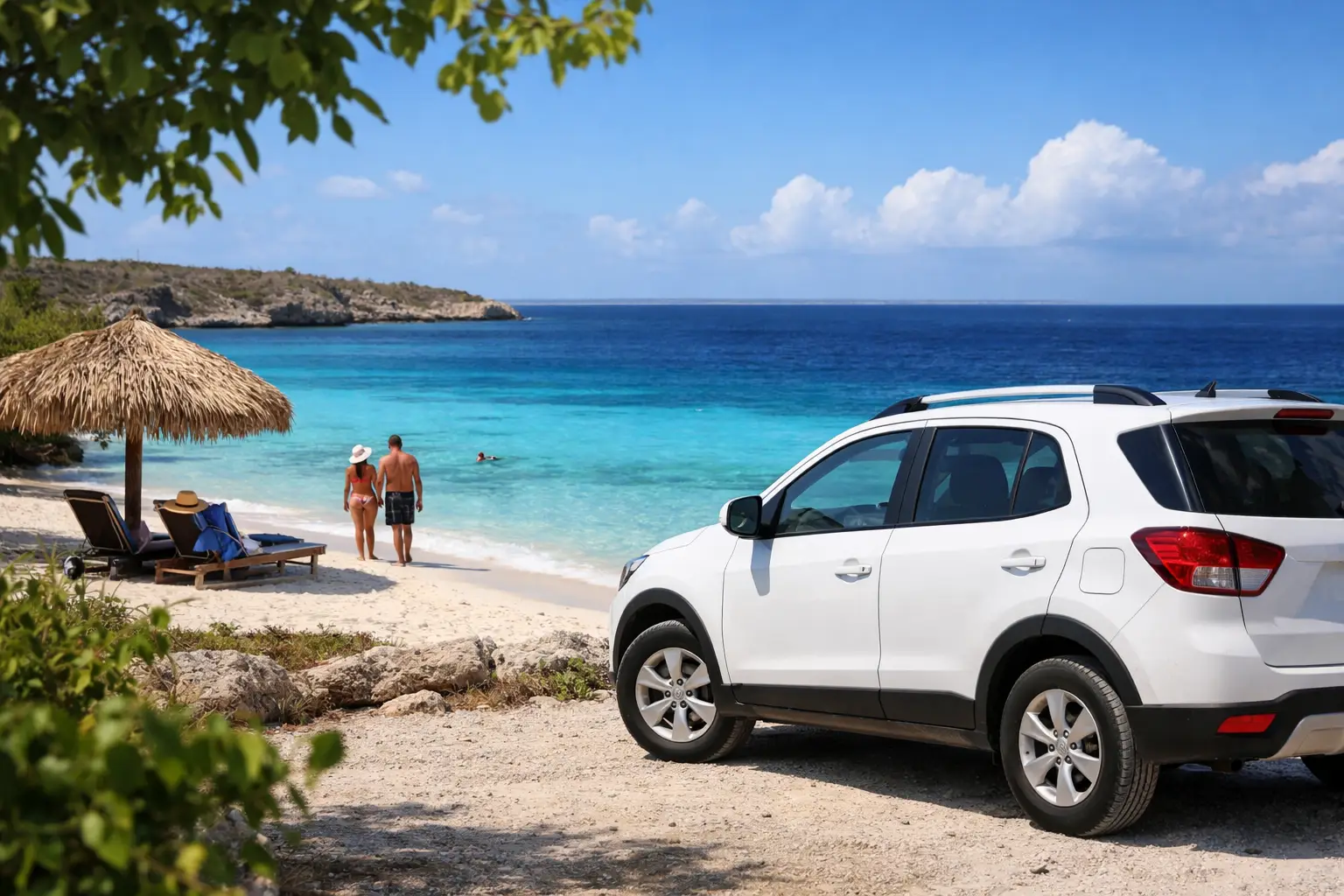 Bonaire Car Rental for Beach Hopping Itinerary - Caribe Car Rental Bonaire