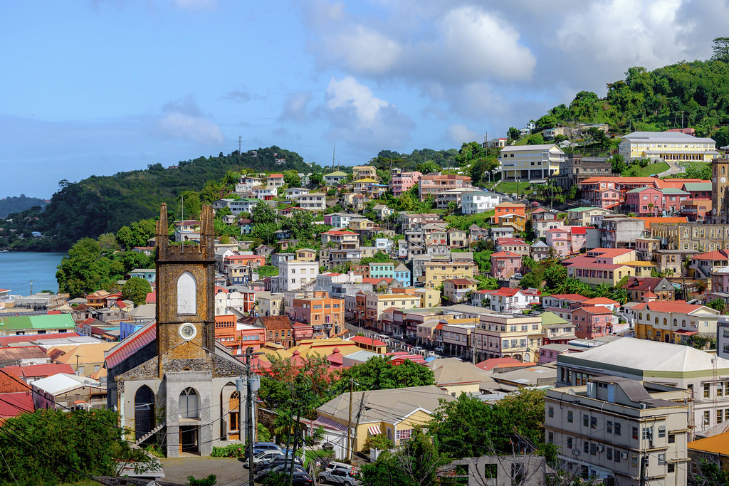St. George's, Grenada | Where the Caribbean Sea meets colorf… | Flickr
