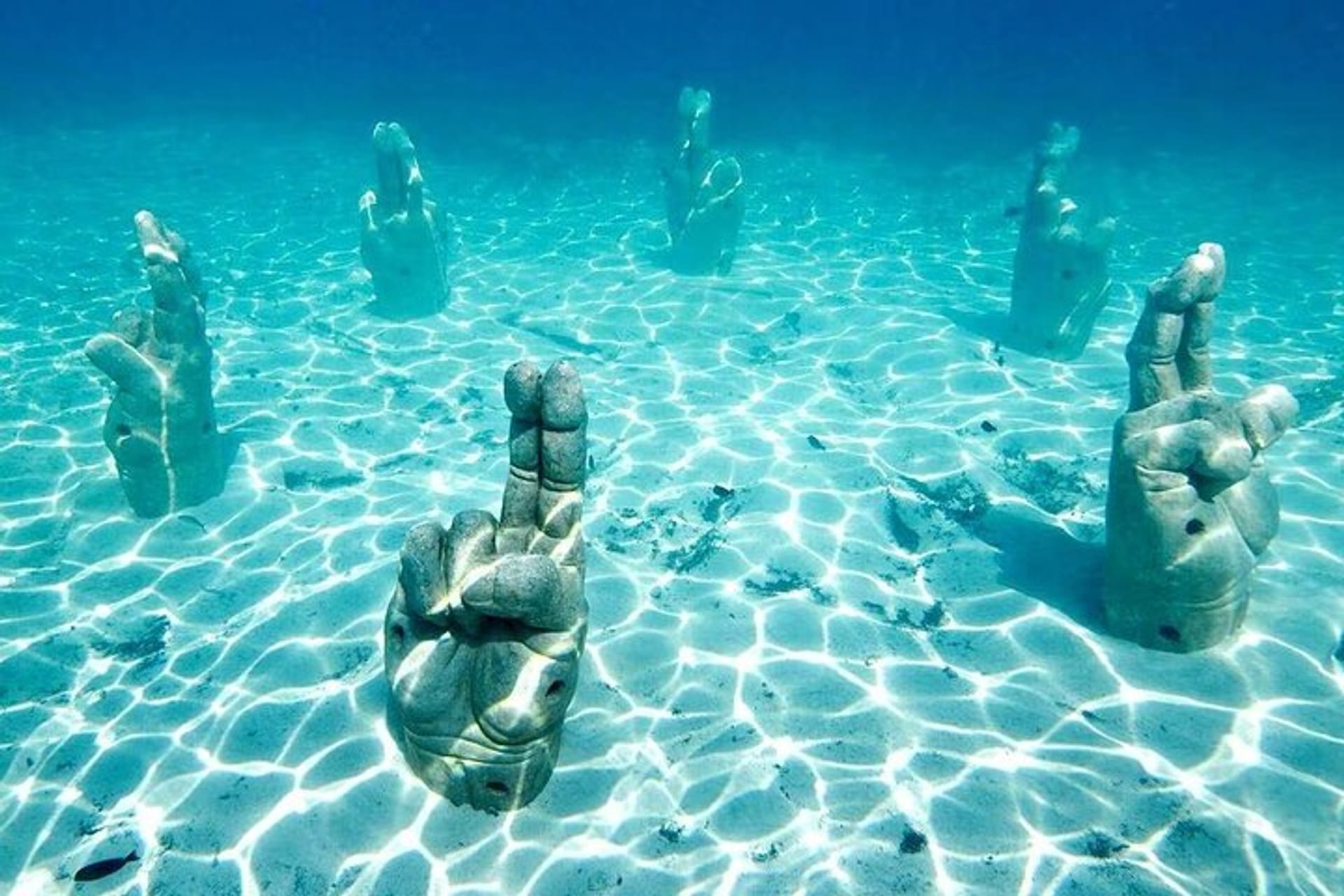Snorkeling Experience in Cancun - Hands Underwater Museum in Cancun | Pelago