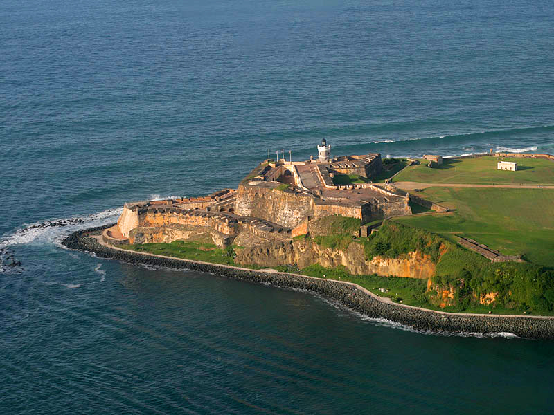 Castillo San Felipe del Morro fort in San Juan Puerto Rico