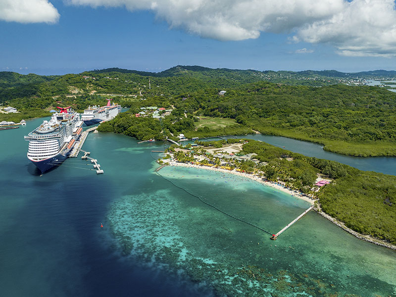 Cruise to Carnival's Isla Tropicale, Roatan, Honduras from Galveston