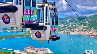 Contact 2 | Skyride to Paradise Point VI | Tram Ride and Skywalk Attraction, Virgin Islands