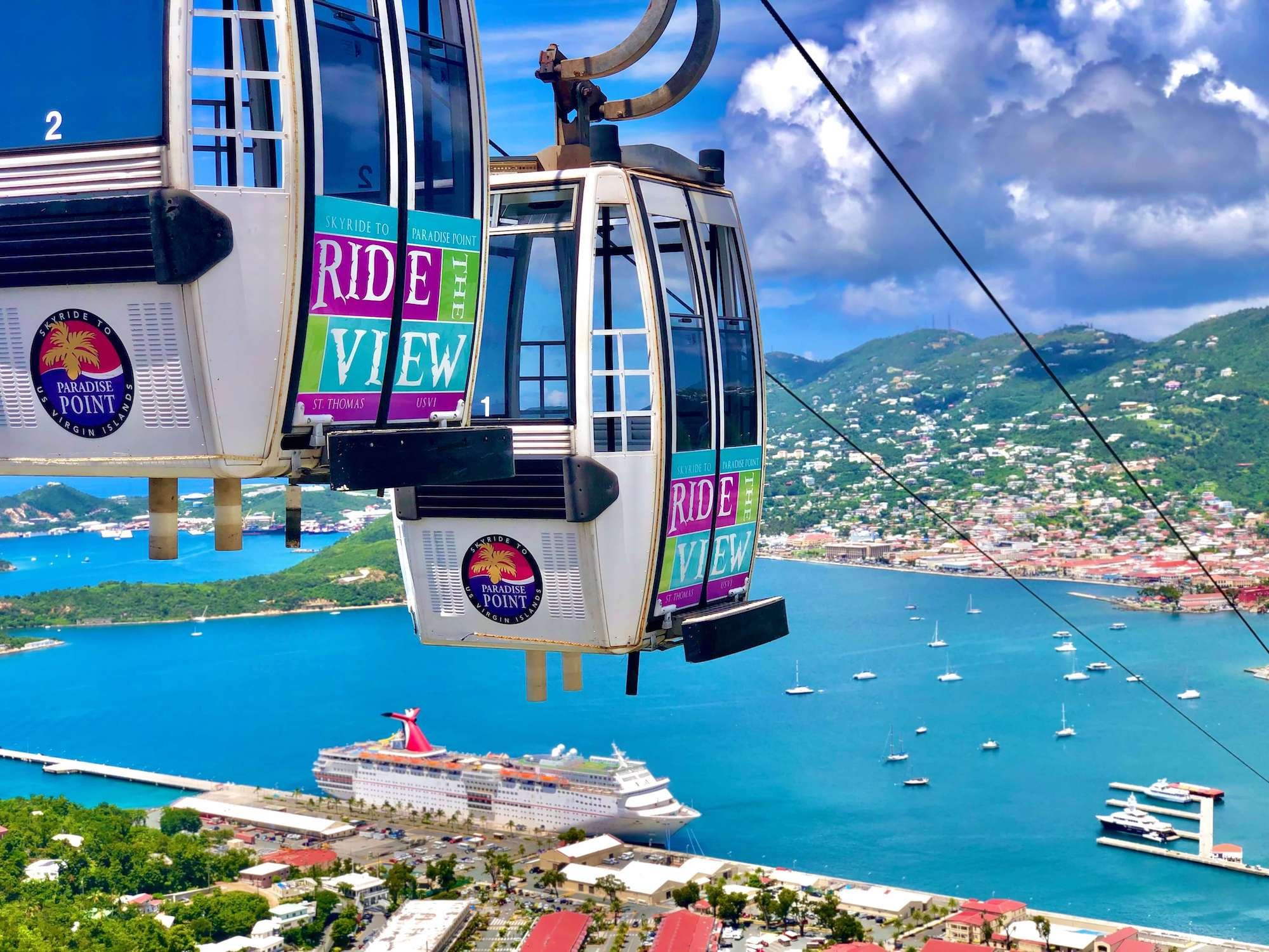 Contact 2 | Skyride to Paradise Point VI | Tram Ride and Skywalk  Attraction, Virgin Islands