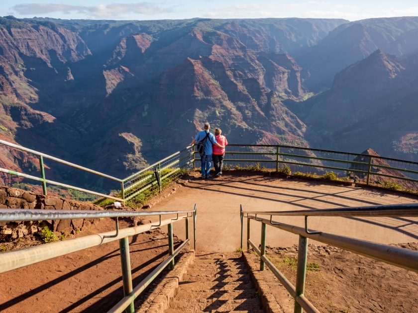 Waimea Canyon Kauai scenic overlook